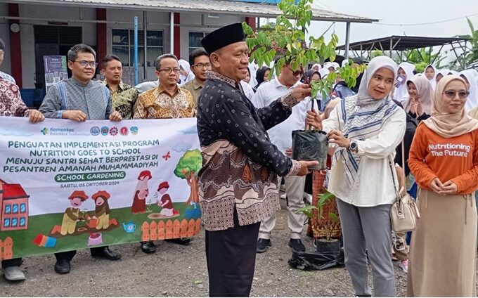 Pesantren Amanah Kota Tasikmalaya Terapkan Urban Farming untuk Dukung Gizi Seimbang Santri